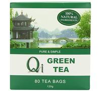 Qi Green Tea Pure & Simple 80bag X 6 (Pack of 6)