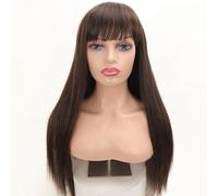 Qi Liu Hai Long Straight Hair Wig Headset | Natural And Realistic | Suitable For Multiple Occasions Beautiful(Natural)
