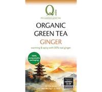 Qi Organic Green Tea with Ginger 25 Bags / 40g
