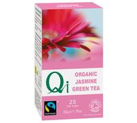 Qi Organic Green Tea with Jasmine - 25 Bags