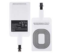 Qi Wireless Charging Receiver, 5V 1000mAh Wireless Charger Adapter, Plug and Play Fast Charging Qi Receiver Module for Android for IOS Phone (Apple)