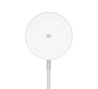 Qi2 25W Magnetic Wireless Charger, 6FT Fast Charging Pad Compatible with Samsung Galaxy S26/25/24/23/22/21/20/FE/Plus/Ultra/Z Fold/Z Flip/Note, Google Pixel 10 Series, Galaxy Buds & More-Matte White