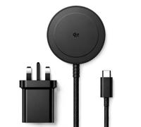 Qi2 25W Magnetic Wireless Charger, 6FT Fast Charging Pad Compatible with Samsung Galaxy S26/25/24/23/22/21/20/FE/Plus/Ultra/Z Fold/Z Flip/Note, Google Pixel 10 Series, Galaxy Buds & More +30W Adapter