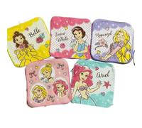 Qi7iQ 5 pack Princess Towel for Kids,Snow White,Ariel,Belle,Rapunzel,Cotton Hand Towel,Girl and Boy Towel,Kids Birthday Gift (5)
