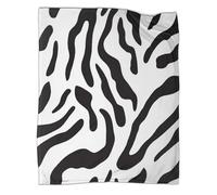 QIACVYDKZ 3D Zebra Stripes Design Luxurious Super Soft Warm And Cosy Throws 3D Animal Design Bed Blanket Soft Warm Microfiber Sport Bedding for Bed Couch 60x80inch(150x200cm)