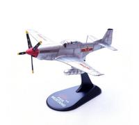 Qialexicon P-Fighter Plane Model, Mustang Model, Assembled Product, Fighter Plane with Stand, For Display or Den