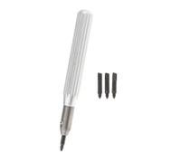 Qialexicon Watch Crown Tube Remover, Watch Repair Tools, with 4 Replaceable Heads, Portable Watch Repair, Lightweight Assembly Tools
