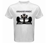 QIAN Teenage Fanclub Grand Prix Album Cover Mens White T-Shirt White L