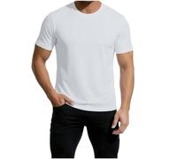 QIANCOME Post Surgery Shirt Men Snap Recovery Top Button Short Sleeve Tshirts Loose Fit Access Blouse Shoulder Chemo Hospital Clothing Full Open Side Tees Tear Away Press Stud Functional A Grey XXL