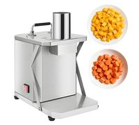 QianCruxtacy Commercial Vegetable Dicer,Electric Food Dicer with Dicing Molds,200W Pure Copper Motor,2.75 inch Wide Mouth Feed for Whole Carrots,with Non-slip Base,for Dicing Carrots,Potatoes,Onions
