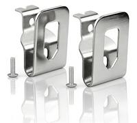 QianDanS Replacement Belt Hooks Clips, Stainless Steel Power Tool Waist Buckles, Drill Belt Clips Compatible with Dewalt 20V Drills Tools