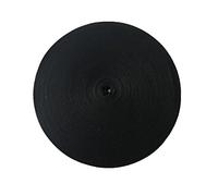 QIANF Eco Friendly Twill Tape Ribbon 100% Cotton Black 2" Wide 50 Yard Roll Herringbone Tape(2"-50Yard, Black)