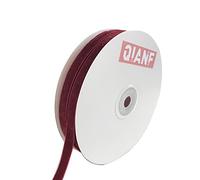 QIANF Vintage Burgundy Velvet Ribbon, 3/8 Inch X 25Yd