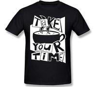 QIANFANGHUI Men's Persona 5 Short Sleeve T-Shirt Black XXL