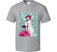 QIANFANGHUI Naked Ambition Lorraine Kelly Inspired Wearing Nude Beth Ditto Love Mag T Shirt Gray S