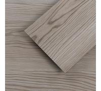 Qianglive Grey Brown Peel and Stick Floor Tile 12-Pack 18 Sq.Ft Luxury Thicken Vinyl Wood Plank Self Adhesive Waterproof DIY Flooring for Bedroom Bathroom Living Room