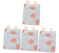 QIANGSHI 4pcs Pet Ice Silk Cooling Mat Pet Pads Ice Pad Dog Beds Dog Cushion Mats For Dog Cot Nonskid Pet Summer Pad Dog Cool Mat Summer Pet Bed Comfortable Dog Nest Ice Silk Mat