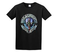 QIANHANTANG The Almighty Free N Easy 91 Hard Heavy The Wildhearts Unisex 100% Cotton Short-Sleeve T-Shirts Black M