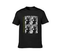 QIANHANTANG The Smiths Morrissey Meat is Murder Bat Unisex 100% Cotton Short-Sleeve T-Shirts Black XXXL