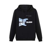 QIANJIAOMEN The Very Best Of Chris Rea Men's Hoodies Pullover Hoody Black Unisex Sweatershirt M
