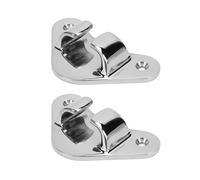 Qianjyvous 316 Stainless Steel Bow Cleat, Marine Mooring Rope Cleat Chock, High Polished Robust Line Chock for Yacht Boat Deck Fairlead with Smooth Rope Guidance