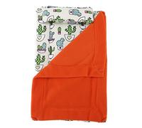 Qianjyvous Reptile Sleeping Bag Soft Reptile Bed with Pillow and Blanket, Print Lizard Sleeping Bag for Bearded Dragon, Leopard Gecko, and Small Reptiles