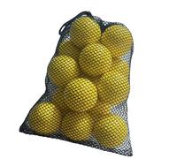 Qianly 15x Golf Training Balls 1.65inch Realistic Texture Lightweight for Backyard Equipment, Yellow
