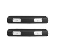 Qianly 2 Pieces Case Shielded Case with Soft Lining Compact for Flutists, Music Students, Rehearsal, Home Storage
