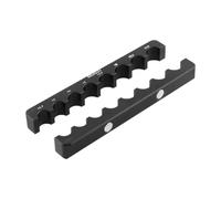 Qianly 2Pcs Repair Vise Jaw Bike Front Fork Hub Clamp Table Inserts Clamp Suspension Vise, Style B