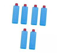 Qianly 2x 6x Ice Blocks Cooling Ice Packs Space Saving Simply Stays for Longer Blue Reusable for Home Picnic Camping BBQ Travel