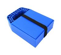 Qianly 4 Trailer Jack Stabilizer Pads, RV Leveling Blocks, Portable Replacement Accessory, Stabilizer