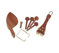 Qianly 5x Violin Accessories Kit 3/4 4/4 Violin Screws Musical Instrument Accessories DIY Parts Musical Instrument Accessories