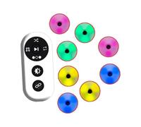 Qianly 8 Pieces Reaction Training Lights with 4 Modes with Remote Lamp for Fencing Physical