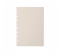 Qianly 80 Sheets Binder Refill Paper Refillable Notebook Filler Sheets Smooth Writing Experience Lined Filler Paper for Journalers, Students, A5, Dotted