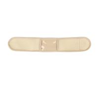 Qianly Adjustable Ankle Strap Pedometer Holder Band With Window Secure Leg Wrap Counter With Padded Neoprene And Strong Closure suitable for running outdoor, Skin Color, PVC Transparent