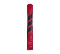 Qianly Alignment Stick Cover: An Elegant Head Covering for Golf Sticks. Waterproof PU Cover for Posture Correction And Aiming Practice, Red
