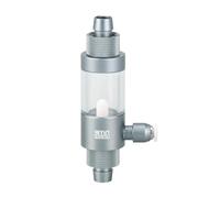 Qianly Aquarium CO2 Diffuser Acrylic Bubble Record Tank Tool Portable Regulator Air Pump Accessories for Planted Aquarium, WY500112