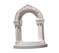 Qianly Aquarium Fish Tank Decoration Hideout Rocks Replacement Decorative Mini Roman Column