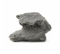 Qianly Aquarium Rock Structure Aquatic Decor Aquarium Decoration Resin Accessory With Realistic Detail And Stackable, Miniature Rock Steps, Flat And Wide, Naturalistic, Dark Grey