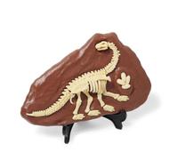 Qianly Authentic Slab Model | Collectible, Dinosaur Kit, for Desk Decoration, Kids, Brachiosaurus