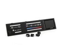 Qianly Automobile Panel Cover Climate Control Faceplate Bezel Panel Overlay Console Surround Trim With Button Kit Material cutouts Suitable for vehicle restoration parts upgrade road trips