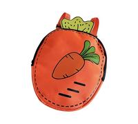 Qianly Badminton Bag Kids Backpack Zipper Portable Lovely Storage Pouch Shoulder Sports Bag for Picnic Girls Outdoor Boys Daily Use, Orange