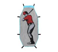 Qianly Baseball Training Net, Target for Pitching, Net for Softball Training Aid for Hitting And Catching, Dummy Batter