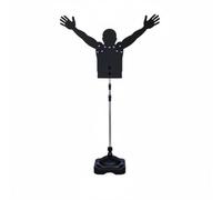 Qianly Basketball Training Mannequin Practice Opponent With Arm Adjustment And Water Weighted Stand For Driving Lanes Finish Through Decision Making Suitable, Adult Base Type
