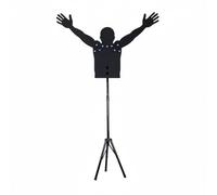 Qianly Basketball Training Mannequin Practice Opponent With Arm Adjustment And Water Weighted Stand For Driving Lanes Finish Through Decision Making Suitable, Adult Stand Type