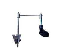 Qianly Bass Drum Sound Pickup Stand Space-Saving Drum Mic Mount with Clamp for Drummers, Live Stage