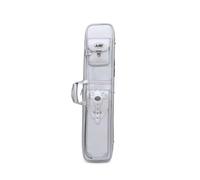 Qianly Billiard Accessory Holder Textured Nine-Hole Cue Bag Reinforced for League Nights, Silver, Silver