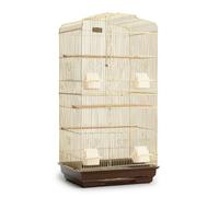Qianly Bird Cage with Pull-out Tray Vertical Tall Avian Habitat Cage Removable for Parrots, Array, Gold Starter Edition, Starter Edition