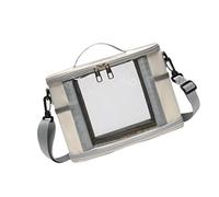 Qianly Bird Carrier Bag Small Animal Carrier Foldable Guinea Pig Carrier Pets Carrier Bag for Lovebirds Chinchilla Small Pets, beige S