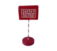 Qianly Box Letter Box Multipurpose Decoration Iron Weatherproof Newspaper Holder Red for Home Office Porch Outdoor